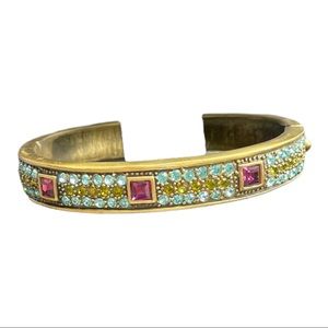 Heidi Daus Swarovski Crystal Bangle Bracelet